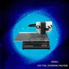 Skrivare LIW Digital Paper Leather Plastic Mini 3050A Bröllop Inbjudningskort Hot Folie Stampingprinter Printing Machine