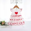 Księżniczka Baby Girl Dress Party Urodziny Tutu Sukienki dla Girl Summer Cute Kids Clothing Clothant Odzież 0-3y Vestido Infantil Q0716