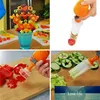 6 Shapes Cake Fruit Maker Food Decorator Cutter Carving device Kitchen Tool with Skewers