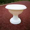 Party Decoration European Style Fashion Wedding Props Decorative Roman Columns White Plastic Pillars Flower Pot Road Lead Stand Event