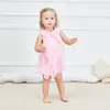 Sommer Säuglingskleidung Kleinkind Baby Strampler Kleid Ganzmonatiges Jahr Baby Mädchen Prinzessin Geburtstagskleider Overalls Babykleidung 0244584506