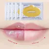 Collagen Crystal Masque à lèvres Lèvres Plump Personal Soins Hydratant Blanchiment un patch de gel rides Smacker