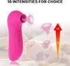 nxy seksspeeltje vibrators vrouwelijke clitoris attractie vibrator 10 frequentie speelgoed waterdichte oplaadbare tepelstimulator voor volwassenen 18 1218