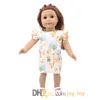 gonna estiva in un unico pezzo per 18 pollici America Girl Our Generation Doll Cloth Dress Summer Beach Party Vacation outfit