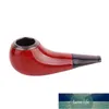 Forme de jambe de poulet Tuyaux courts Cheminée Embouchure Pipe à tabac Herb Pipe Cigare Narguile Broyeur Fumée Porte-cigarette Prix usine Conception experte Qualité