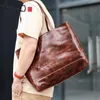 HBP AETOO Handgepäck-Einkaufstasche aus Leder