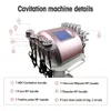 2021最新のポータブル6 in 1スリミング機械40K超音波脂肪吸引術キャビテーション8パッドレーザー真空RFスキンケアサロンスパ美容機器