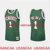 Ricamo Personalizzato Oscar Robertson The Big O 1971-72 Throwback Jersey Uomo Donna bambini XS-5XL 6XL jersey