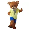 Halloween Teddy Bear Mascot Costume Top Quality Cartoon Animal theme character Carnival Unisex Adults Size Christmas Birthday Party Fancy Outfit