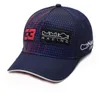 Casquette de baseball F1 Formula One entièrement brodée pour hommes et femmes, pour sports de plein air