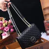 Bolsos de noche Moda Diamond Lattice Flaps para mujeres 2021 Bolsos de lujo Diseñador Monederos de cuero genuino y CC1747