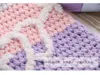 1PC 100g / PCS DIY Crochet Tissu Fantaisie Fil Lanas Para Tejer Tapis tricotés à la main Fil tissé Coton Laine épaisse Crochet Panier Couverture Y211129
