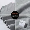 Luulla Uomo Primavera Casual lavorato a maglia 100% cotone Maglioni a righe Pullover Moda autunno Classico O-Collo 210918