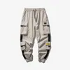 Hip Hop Harem Joggers Cargo Broek voor Mannen met Multi-zakken Linten Man Joggingbroek Streetwear Casual Heren S-5XL