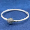 925 Sterling Silver Moments Kärlek i mitt liv Clasp Snake Chain Armband Passar för europeiska Pandora Armband Charms och Pärlor