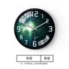 Wall Clocks Silent Office Clock Glass Nordic Round Fashion Simple Reloj De Pared Room Decor BD50WC