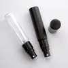 100PCS 10 ml Travel Refillerbar Glas Spray Bottle Prov Glasflaskor Portabel Mini Parfym Atomizer