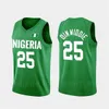 National Basketball 2021 25 Spencer Dinwiddie Jersey 3 Miye Oni 55 Precious Achiuwa 0 KZ Okpala 50 Michael Eric 33 Nwora 7 Al-Farouq Aminu Team Green NI RI LI YA