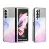 fashion Phone Cases for Samsung Galaxy Z Fold 3 5G Ultra thin PC+TPU camera protect Hard shell Back Cover Shockproof Luxury korean design makeup phonecase