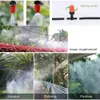 Sistema di raffreddamento a nebulizzazione per irrigazione da giardino a microgoccia e spruzzo a doppio utilizzo con ugelli regolabili
