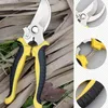 Outils de greffage de jardinage Agriculture Sécateur Ciseaux Arbre fruitier Herbe Brosse Cutter Sécateur Jardin Plantation Bonsaï Outil 210719