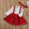 Newborn Toddler Kid Baby Girl Outfit Clothes Dress Tutu Skirt Set