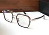 Verkoop van retro optica brillen 5225 vierkante titanium frame optische bril veelzijdige eyew royale stijl topkwaliteit wit288l