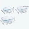 Gezond materiaal Lunchbox Bento Boxes Magnetron Dinware Food Storage Container School Food Lunch Box 201016