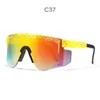 Zonnebril Origineel Voor Mannen Vrouwen Cool Oversized Sport Shades Kwaliteit ANSI Z87 1 UV400 Lens Zonnebril Met Box286T