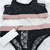 Bikini seksowne kobiety stroje kąpielowe moda lato kobiety bikini wyszywane litery dobrej jakości bielizna w stylu casual