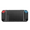 Schokabsorptie Cover Soft TPU Anti Kras Carbon Fiber Bescherming Back Case voor Nintendo Schakelaar Switch Lite OLED