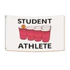 Studente Atleta Bandiera 3x5 Ft Doppia Cucitura Decorazione Banner 90x150cm Festival Sportivo Poliestere Digitale Stampato All'ingrosso