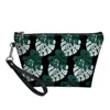 Leaves Print Makeup Bags Women Cosmetic Bag Travel Organizer Make Up Bags Storage Pouch Cases Neceser De Maquillaje