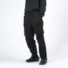 Spodnie funkcjonalne Joggers Pełna długość Podwójna Zipper Techwear Ninjawear Darkwear Sillenstorm X0723