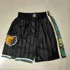 jaqueta Just Don Men Memphis rBasketball Shorts 1995-96 Shorts Jr Morant Bibby Authentic Stitched Retro Pants Classic