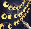 Halloween LED Eyeball Lamp Ghost Eyes Lights String Lamps Decorazione per feste natalizie Batteria 3M 20LED luce colorata