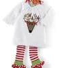 Noël style bébé vêtements dessin animé garçon fille vêtements ensemble T-shirt + pantalon 2 pièces pour 3-6 ans 210615