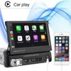 1Din 7 "Auto MP5 Player mit Bluetooth FM Für Toyota Nissan Passart Unterstützung Carplay USB AHD Kamera Universal radio