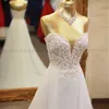 Prenses Gelinlik Mermaid ile Ayrılabilir Tren Sevgiliye Aplikler Dantel Gelinlik Gelin Elbise 2021 Vestido de Noiva