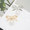 Pins, Brooches 1PC Women's Pearl Fashion Collar Pins Cardigan Clip Simulated Imitation DIY Jewelry Chic Blouse Accesssories