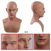 Eyung Realistic Silicone Mask Halloween Charles Party Full Head Masquerade Man Props Crossdresser Drag Queen Masks Christmas Q0806