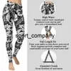 Sexy Leggings Women Leaf And Flower Legging Pants Classical Girls Leggings Breathable Gym Workout Sportswear 2021