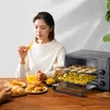 KONKA Electric Oven 13T1WE 13L Multifunctional Mini-Oven Frying Pan Baking Machine Household Pizza Maker Fruit Barbecue Toaster Ovens myyshop