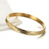 Bangle 4pcs Dubai 64mm 8mm Gold African Jewelry Bracciale etiope per regalo donna