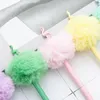 Stylos à bille Flamingo Hairball Pen Stock Corée Creative Cute Cartoon Bureau Peluche