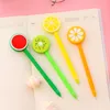 Fruit Ballpoint Pens Creative Gel Cartoon Ballpoints Pen Fruits And Vegetable Shape 4 Colors