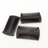 MOQ 100 pcs Men Black Hair Beard Comb in Gift Pouch Bag Custom LOGO Fine & Coarse Teeth Wooden Combs for Men's Grooming