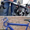 バイクハンドルバーコンポーネント2PCS/ペアマルチカラー高弾性EVA自転車ハンドルバーマウンテンロードサイクリングハンドルバーラップ付きプラグ付き