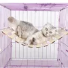 Cat Beds & Furniture Pet Bamboo Hammock Dog Cats Hanging Bed Cool Summer Swing Sleepy Pad Seat Window Mount Cushion Shelf