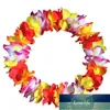 Kwiaty dekoracyjne Wieniec Wreathrists Wreathes Dekoracje do domu Piękny Hawajski Flower Leis Limit Tropical Luau Lei Party Favors K9 Cena fabryczna Ekspert